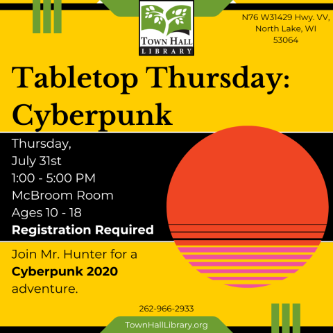 Tabletop Thursday: Cyberpunk