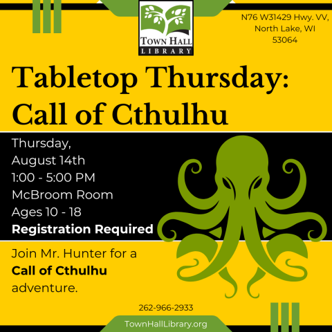 Tabletop Thursday: Call of Cthulhu