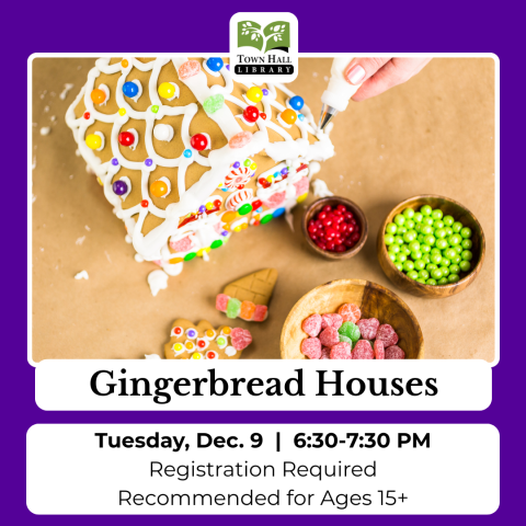 Gingerbread Houses (Adult Program)
