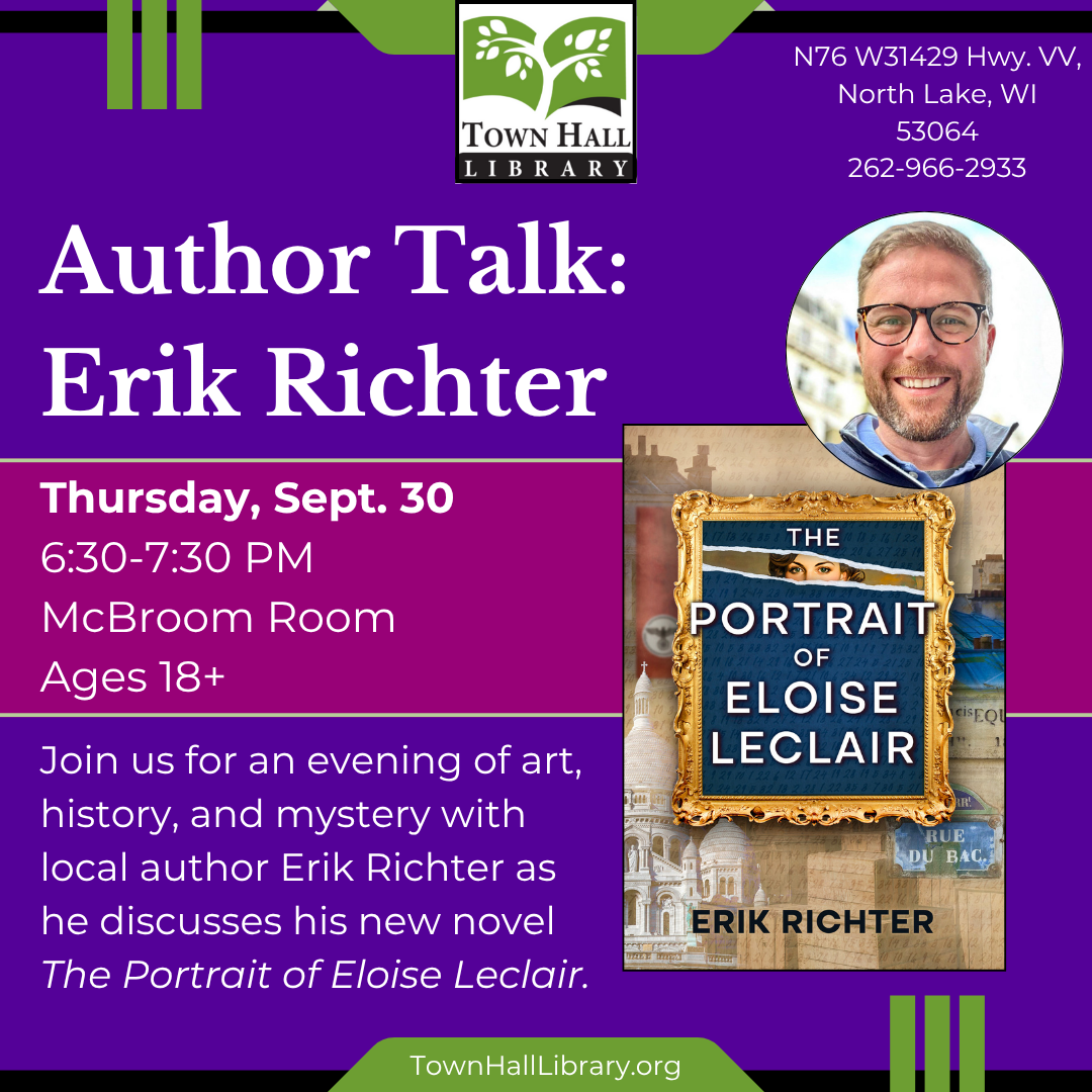 Author Talk: Erik Richter