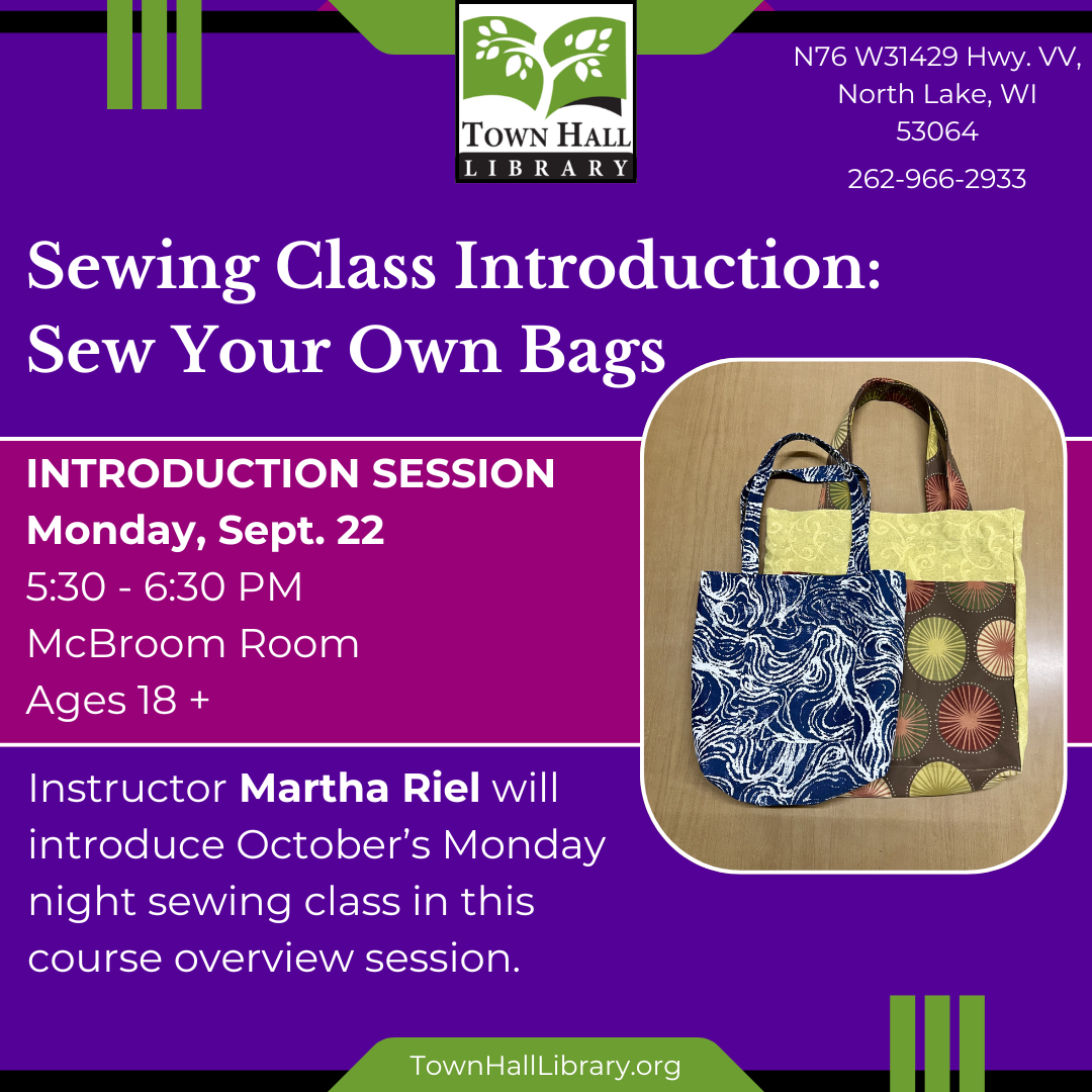 Sewing Class Introduction